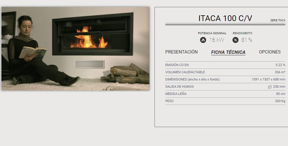 chimenea itaca de lacunza